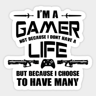 I'm a Gamer! Sticker